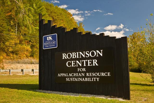 Robinson Center Sign